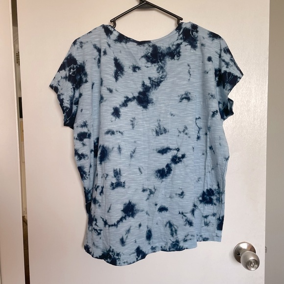 William Rast Tie Dye V-Neck T-Shirt - Size S - Picture 5 of 11